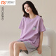 Modali Tender Color Colon Pyjamas pour les femmes en été en été de couleur unie de couleur solide Shorts d'été Nouveau style pour femmes de vêtements pour femmes