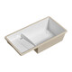 Jomoo Ceramic Undercounter Basin Waschbecken vertieft das Waschbecken mit großem Kapazität mit Waschbrettbecken Heckseite Unterwasser -Waschbecken 6231 Einzelbecken mit großem Durchmesser Abfluss