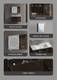 SANQIHU 6212 Serie Combinación de gabinete de baño Combinación de madera maciza simple e inteligente BC6212-120