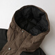The North Face North Down Jacket Men's Outdoor Warm Goose down Parker 89Z0 Brown/5EX M