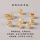 7A natural citrine yellow pagoda mountain loose beads bracelet honey pomelo 9A yellow pagoda crystal about 12-12.5mm/1 piece