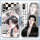 Kyodo Jingmeido Xiao Zhan Caso de teléfono móvil Adaptado a Huawei Honor Optovivo Xiaomi Redmi Apple Transparent Soft Shell Women (Transparent) Xiao Zhan E7374 Nova Serie de honor: Modelo enviado a notas de servicio al cliente