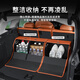 Wuji Peugeot 308 408 508 2008 4008 5008 Automobil-Kofferraum-Aufbewahrungsbox Autokaste Peugeot Spezialkofferraum Aufbewahrungsbox-Volcano Red Small 40*34*33 cm