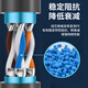 秋叶原（CHOSEAL）超六类网线万兆CAT6A高速双屏蔽纯铜工程装修家用宽带布线 超6类双屏蔽网线-灰色-QS6169A 100m