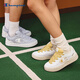 Champion champion atomic shoes canvas shoes women couple casual upper bread couple board shoes men sports shoes trendy brand light yellow 38 (235mm)