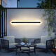 Grand View Garden (DGY) Außenwandleuchte Treppe Treppe Langes Wand Licht Außenbalkon Lichttür Villa Innenhof 003Z 9227- [Regensicheres Modell] 9227-60 cm-neutral