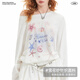 
UNIFREE white light and long-sleeved T-shirt cute sweet pure and relaxed sunscreen blouse XL