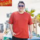 Doberman 2025 new summer plus size T-shirt for men short-sleeved sports sweatshirt for fat half-sleeved vest black 691 Mr. Song XL 120-140