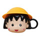 
Next Kiss British joint cherry meatball mug cartoon peripheral cute ceramic cup figure ornament New Year gift meatball mug + hat (690ml)