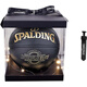 斯伯丁（SPALDING）斯伯丁 NEVERFLAT系列 PU篮球 抓握感强 黑金色 7号训练男女同款 7号球+反光抽绳背包