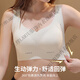 兰缪 (LAMIU)内衣女大胸显小无痕运动大码胖MM提拉聚拢收副乳防下垂文胸夏季 银灰色+香槟色 2XL (40/90BCD，140-160斤)