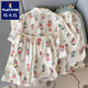 Padamas de hilo de algodón puro de crayón japonés de carcasa de carcasa de carcasa para mujeres en verano set de tres piezas de manga corta ropa de hogar linda ydontuo algodón-9906# star cachorro de tres piezas M [sugerencia 75-100Jin [Jin equivale a 0.5 kg]]]