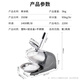 Jingyan electric shaved ice machine household fully automatic ice crusher ice machine stall commercial milk tea shop continuous ice ice machine double blades powerful motor | 3 seconds ice crushing | large capacity caliber merchants only with gift package low noise operation open the lid and power out the ice in seconds