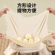 Mengting steamer cloth kitchen steamed buns, rice napkins, tofu filter cloth cover cloth 5 pieces (60*60cm)