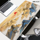 
Three-color cat Chinese style ink painting mouse pad super large ancient style landscape office student keyboard desk pad computer wrist guard slide e-sports smooth lock edge anti-slip customization larger thickened high appearance 15122 Jinxiu Shanhe 80 cm x 30 cm x 5 mm