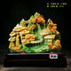
Daxiuyu landscape ornaments high-end ornaments floor ornaments floor ornaments authentic jade hand-carved ornaments step by step 3899