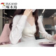 Woodpecker (Tucano) Diseño Sense Hollow Hollow Small V-Eck Twist Top Top Sweater Women Séter de otoño Autumn Cardigan Cardigan rosa S [recomendado 75-90 Jin [Jin iguala 0.5 kg]]]