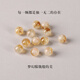 7A natural citrine yellow pagoda mountain loose beads bracelet honey pomelo 9A yellow pagoda crystal about 12-12.5mm/1 piece