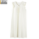 MODAL 2025 Nouveau pyjamas en coton pur pour femmes en été avec des coussinets de poitrine New Chinese Sweet Nightgown pour les vêtements pour femmes Abricot Farine H3527 M [90-110jin [Jin est égal à 0,5 kg]]]