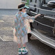 Ttpmer Boy Summer Camisa de manga corta Camisa floral delgada Boy Casual Summer Top 6626 Fotografías Camisa de color [Top] 130