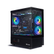 Yeston Dark Knight AMD Ryzen R5-7500F/RX9060XT 16G/16G/1TB E-sports game designer desktop computer host