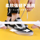 [Multiple pairs of special offer] Shoe laces versatile sports and casual flat shoes for men and women white shoes canvas shoes Vance black and white flat white length 140cm [apply to 7 pairs of holes] 1 pair package