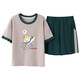 Pang Donglai DL Pyjamas für Frauen in Sommeranzügen für kurzärmelige Damen zweiteiliger Set Pure Cotton Summer Koreaner Stil Thin Student Frühling Herbst und Winter Home Clothes Lotus Color_ZW2325 M _goddess pajamas_gift-Versandversicherung