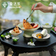 爱达乐粽子礼盒 鲜肉粽子蜜枣豆沙粽1048g咸甜组合配皮蛋端午节送礼佳品
