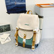Rucksack für Women Casual Sports Rucksack Schoolbag für Junior und Senior High School-Schüler Mode große Kapazität Leichte Reisetasche Green XL3002-1