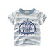 Poissons Rabbit (Shuagnyutu) T-shirt à manches courtes pour enfants Casual Summer NOUVEAU Vêtements pour enfants et filles Bébé bébé et moyen Childre