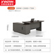 Zhongtai light luxury simple modern leadership boss desk desk large capacity desk president manager desk and chair combination 1.8 meters