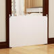 LDVEP door pet fence on the floor indoor home dog and cat special L-type free combination simple heightened isolation baffle milky white 12247cm (3 pieces)