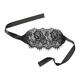 
Sexy lace eye mask ascetic mood black mask sexy half-cover face seductive lace eye mask white pattern 1047 black and red equal size