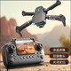 2025 Neue E88-Drohne mit Display-Bildschirm Aerial Quadcopter Hochdefinition hochdefinitionsbedingte ferngesteuerte Flugzeuge tragbare Faltungsdrohne-intelligent Version 8000 Übung [Normale Fernbedienung ohne Kamera] Einzelbatterie hochfliegen hoch