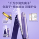 Aux (Aux) Curling Rod Curling gerade Haare Zwei-in-ein-Perm-Stange Plyprypryp Negative Ionen Haarpflegemittel Ponyp Clupling Artefakt Geburtstagsgeschenk für Freundin HS-693 Lila