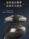 飞利浦剃须刀SP987198709883电动刮胡刀无线充电智能装三刀 SP9871+洁面刷鼻毛器晒单送