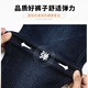 POLO SPORT美国拉夫劳伦品格保罗男士牛仔裤直筒宽松中年男裤秋冬款休闲长裤 9215#深蓝 40码[3尺2腰围] 均码