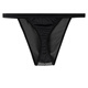 LPCSS-Markenmänner Striped Thong Modal sexy Unterwäsche modische Eispolige Seidengitter Herren T-Pants Black + Burgundy L 100-120jin [Jin gleich 0,5 kg]