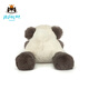 Jellycat Smaggie Panda Plush Doll Doll Doll Animal 2025 Automne et hiver NOUVEAU MIDE ANNIVERSAIRE CABEUS NOIR ET BEIGE MIDE