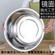 Thick stainless steel basin, home kitchen, commercial vegetable sink and face wash basin, smaller size, one 16cm stainless steel bowl