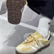阿迪达斯 （adidas）男女同款生活休闲鞋年2025夏舒适百搭运动防滑耐磨低帮黄色 JI3523/黄色 38.5
