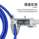Youpulian 9MM flame retardant explosion-proof armored tail fiber single-mode double-core four-core 4-core 6-core 8-core SC-SC to FC-FC-LC-ST Kaijia custom-made fiber optic jumper with armored tail cable 9MM mining armored single-mode 4-core LC-LC 20 meters