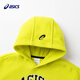 ASICS children's clothing 25 years new polar fleece hooded sweatshirt soft, comfortable, warm and loose long-sleeved