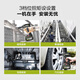 XMSJ Electric Wrench We271 Rack Lithiumbatterie Handheld großer Drehmoment bürstenloser Luftkanon -Aufprallschlüssel WU279 WU279+WU3884.0 Dual Electric Double Ladung