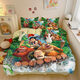 Disney (Disney) All-Cotton Cartoon Bear Haunted dreiteils Set Studenten