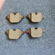 丽田适用宝马原车12357系X1X2X3X5X6125i318i320525/740Li前后 后轮一对4片装