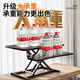 Hai Xucheng Lifting Computer Desk Lifting Workbench Computer Stand Vertical Pneumatic Work Desk Office Desktop Lifting Table