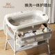 Medical grade diaper table baby care table bathing integrated multi-functional diaper changing touch portable mobile baby [deluxe version] washing and care integrated diaper table