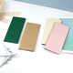 Enbaole Koreanisch Fenice Long Passclipfarbe Leder -INS -Reisepassabdeckung ID Aufbewahrung von Münzen Brieftasche Pink Pink Pink