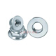Yusenyi GB6187 All Metal Hexagonal Flange Lock Nut Locking Plate Type 8 Grade Galvanized Level 10 High Strength M5M8M10M6 Grade 8 M5 [50 pieces] No mark